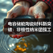 电容储能陶瓷材料新突破:非极性纳米团簇工程助力高储能密度(图3) 电容储能陶瓷材料新突破:非极性纳米团簇工程助力高储能密度(图3)