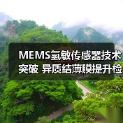 MEMS氢敏传感器技术突破 异质结薄膜提升检测效率(图1)