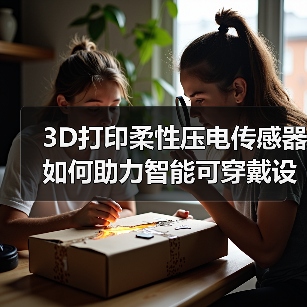 3D打印柔性压电传感器如何助力智能可穿戴