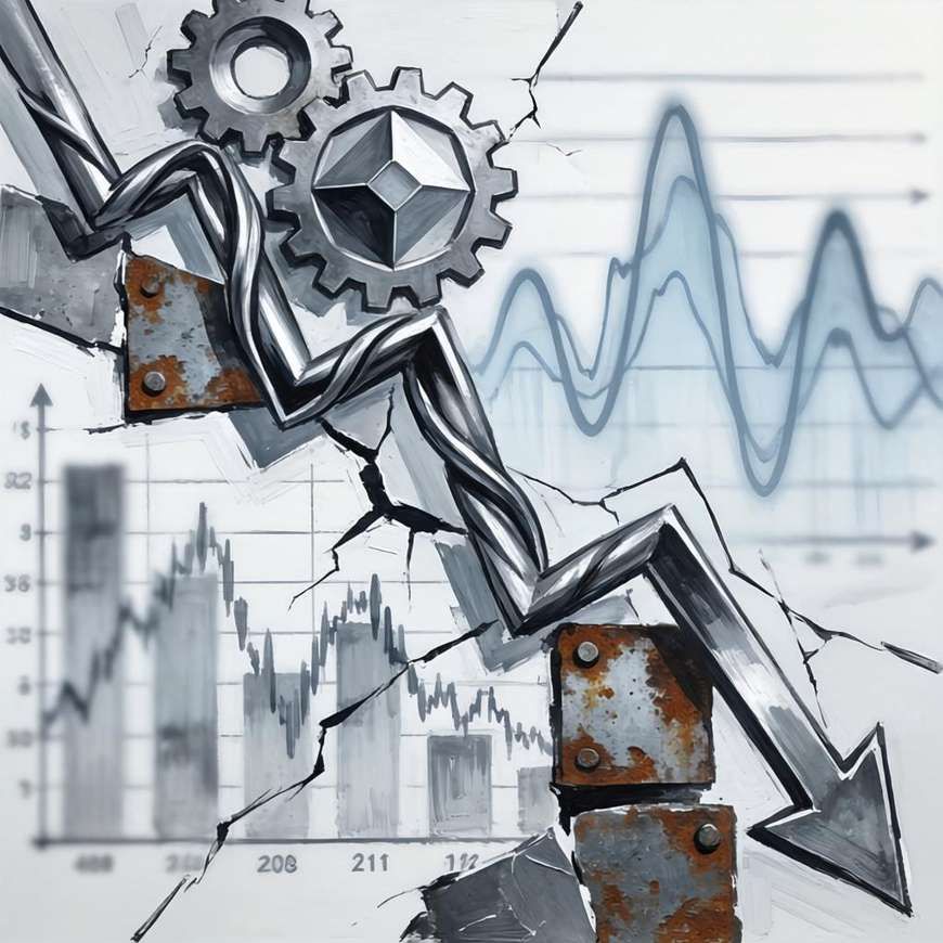 钢铁巨头业绩预警揭示全球经济衰退信号，金属需求疲软成焦点(图1)