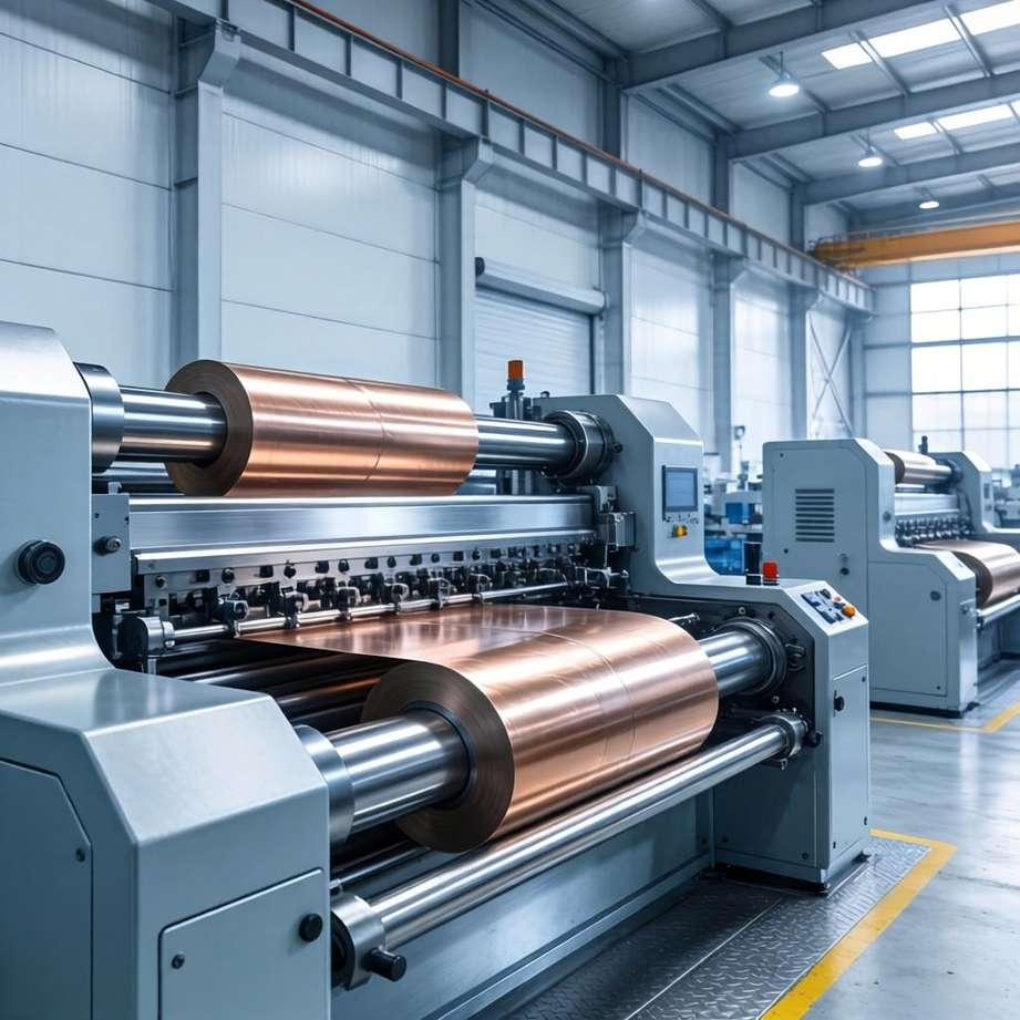 高精度铜带箔生产线国产化突破，大幅提升生产效率与市场竞争力 - 信报磁材资讯