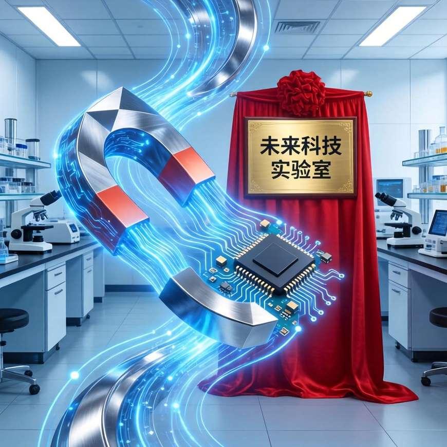 中科创一磁芯联合实验室正式揭牌成立(图1)