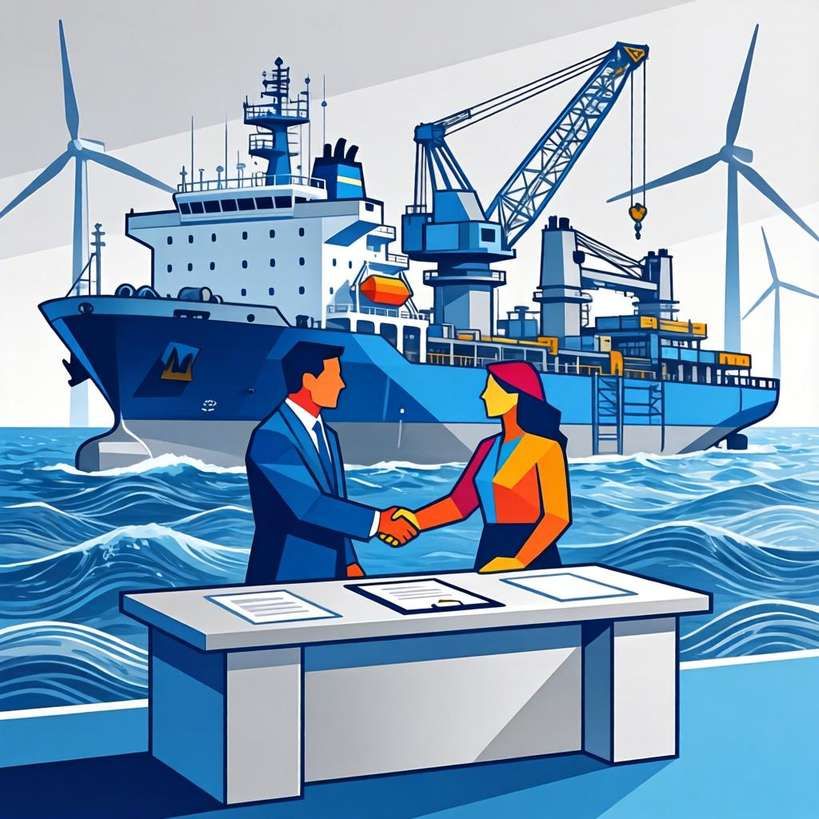 600吨风电船与1600吨起重船项目签约｜合作全解析 - 信报磁材资讯